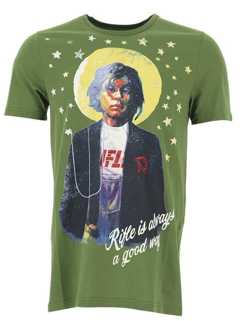 

Футболка Rifle Tee Shirt Regular Fit Зеленый XXL-00