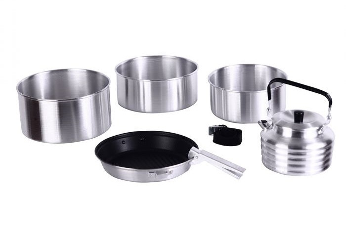 

Набор туристической посуды KingCamp Camper 4(KP3903) (silver)