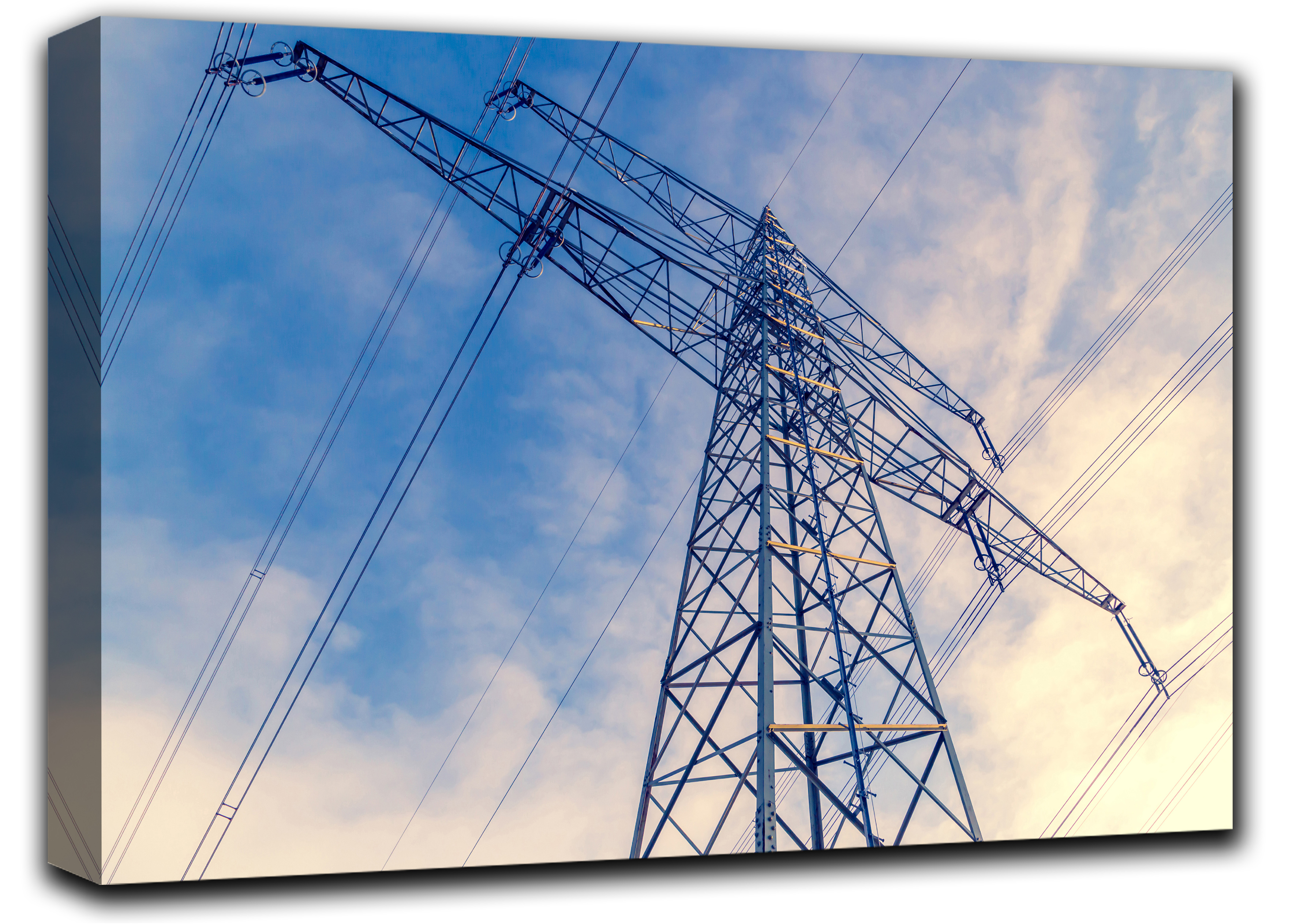 

картина на холсте Быть на связи линии электропередачи Hotel Arizona HD 59 см x 102 см