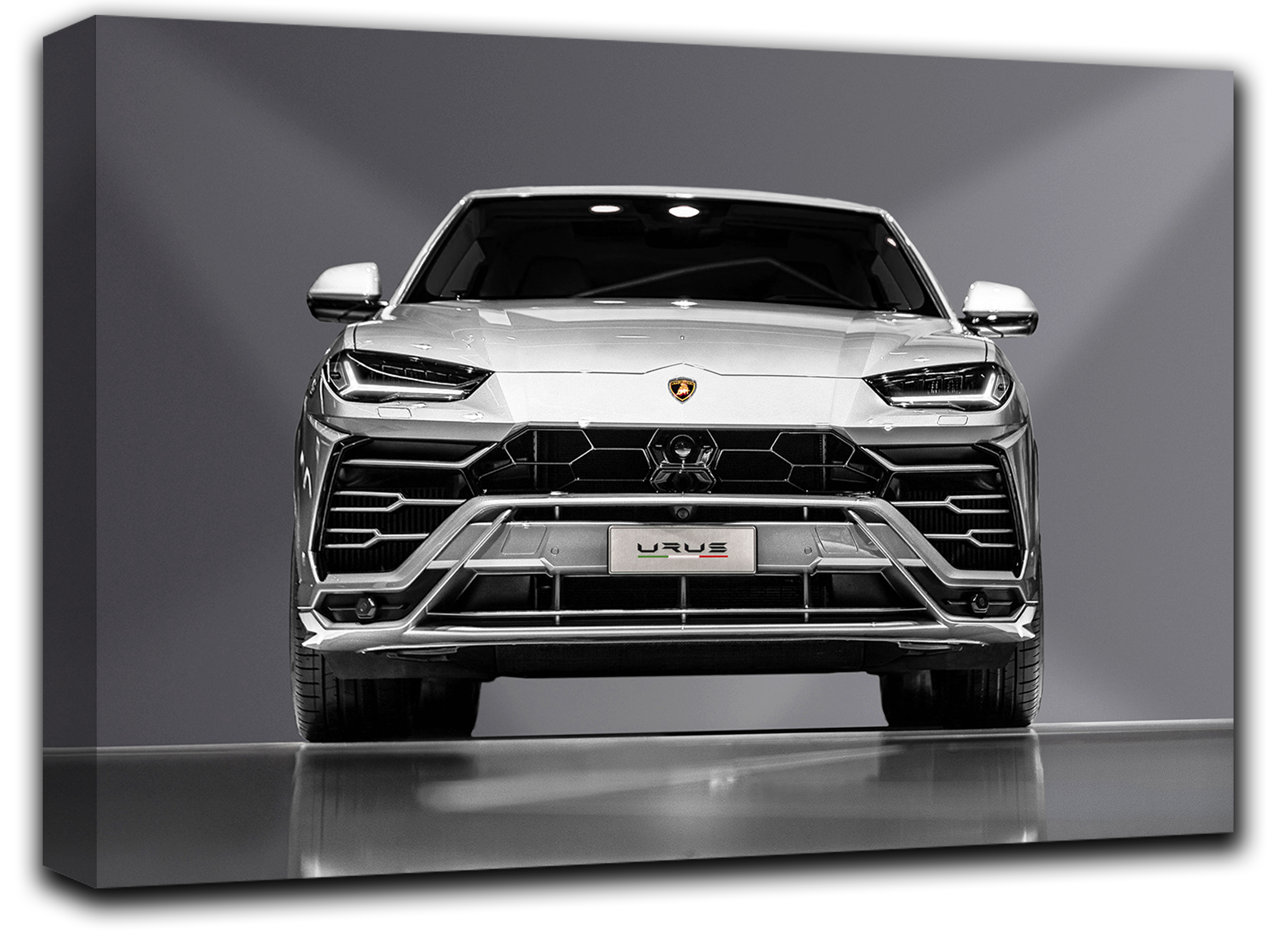 

картина на холсте авто Lamborghini Urus споривное авто Hotel Arizona HD 51 см x 77 см