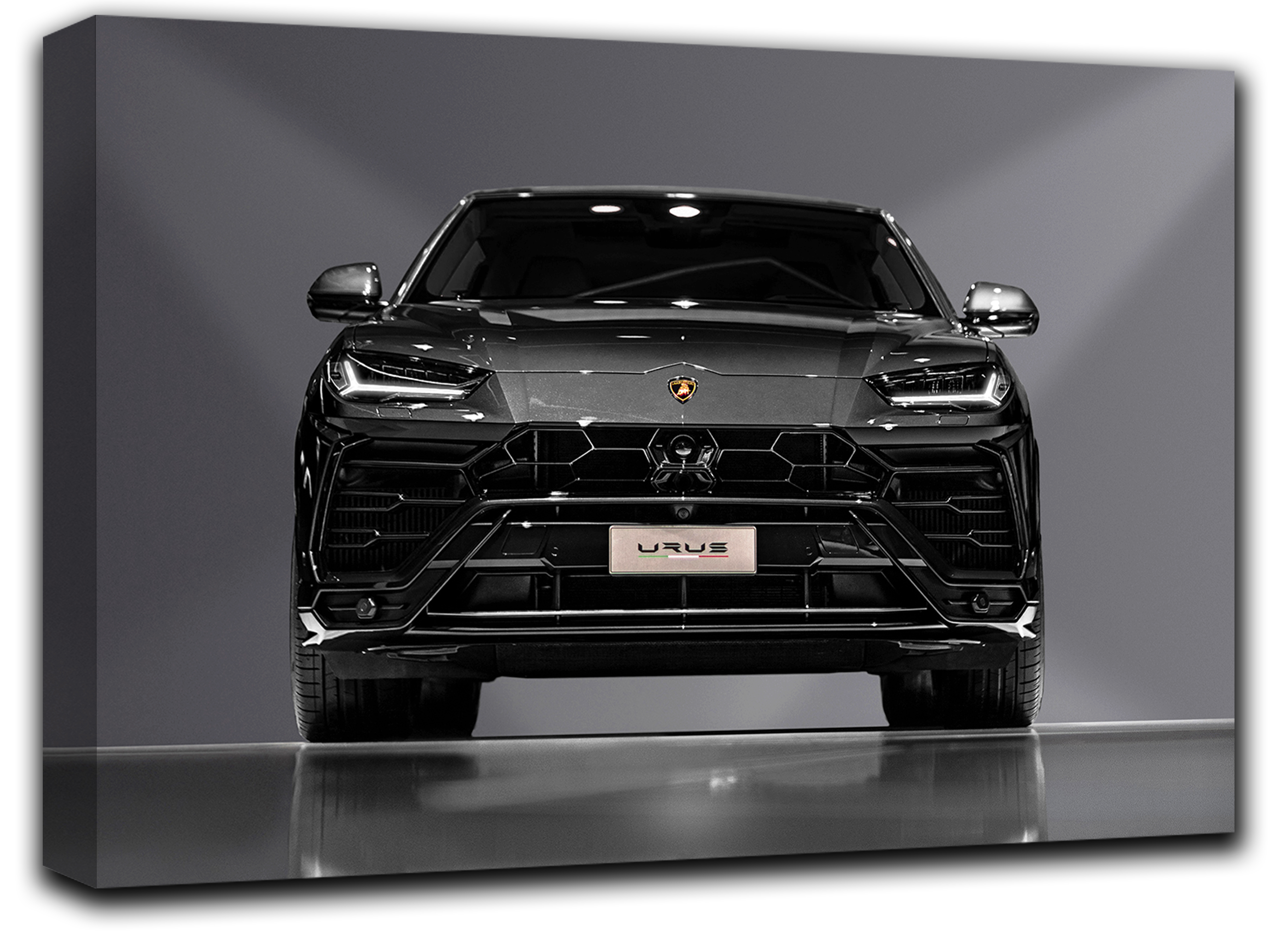 

картина на холсте джип Lamborghini Urus споривное авто Hotel Arizona HD 28 см x 41 см