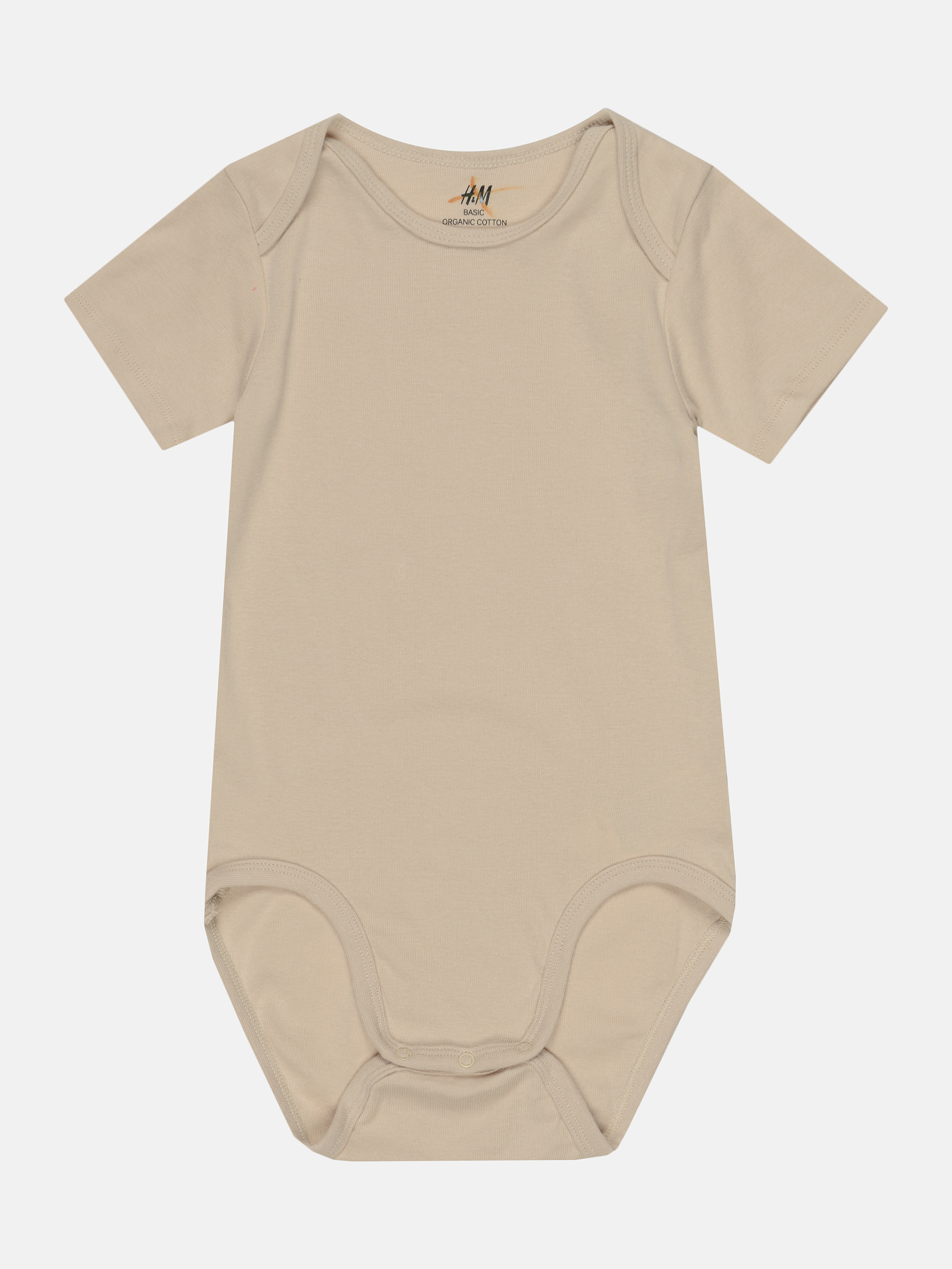

Боди-футболка H&M 202-5881842 104 см Светло-бежевое