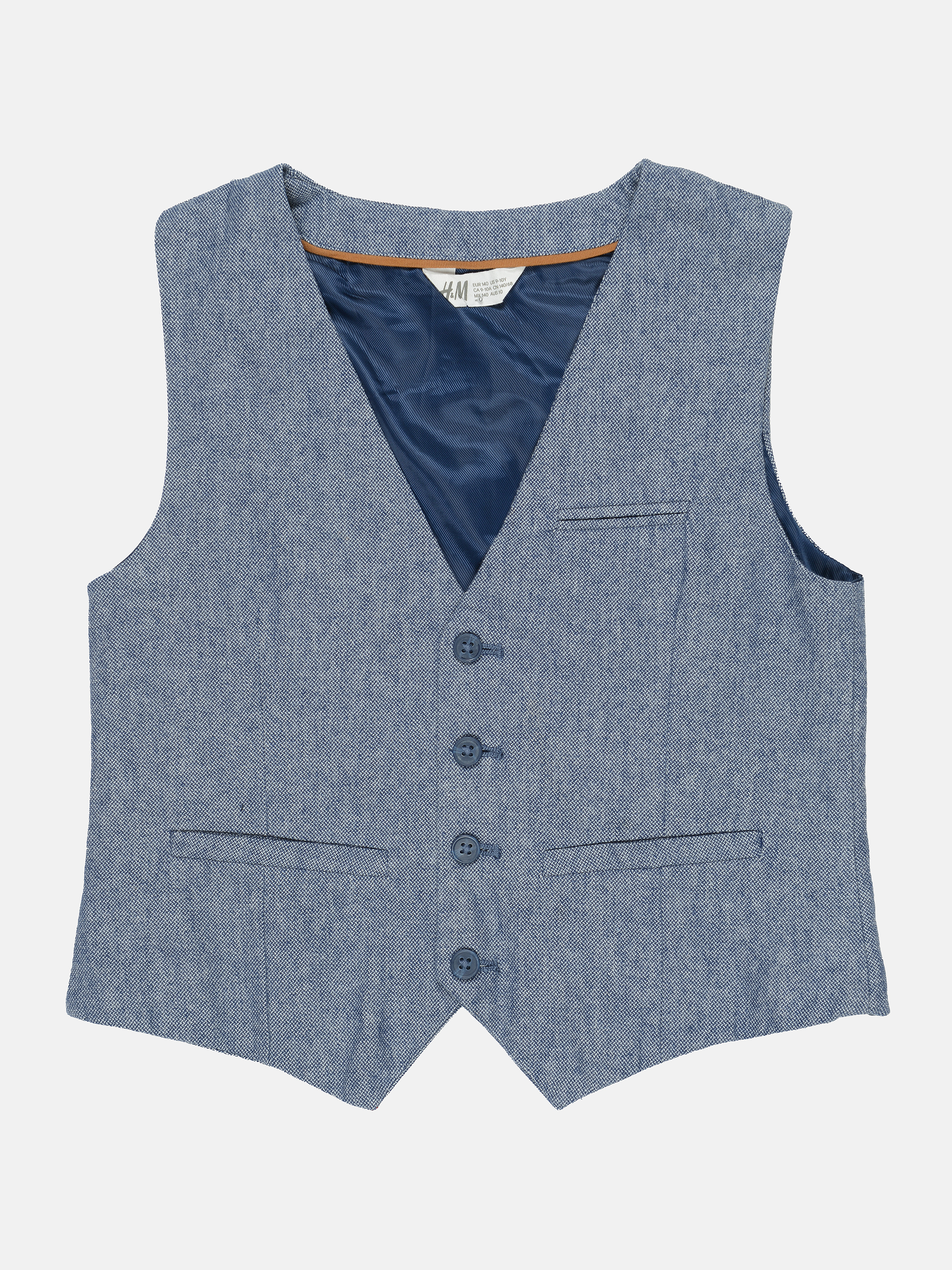 

Жилет H&M 802-7557170 140 см Синий (hm05101352291)