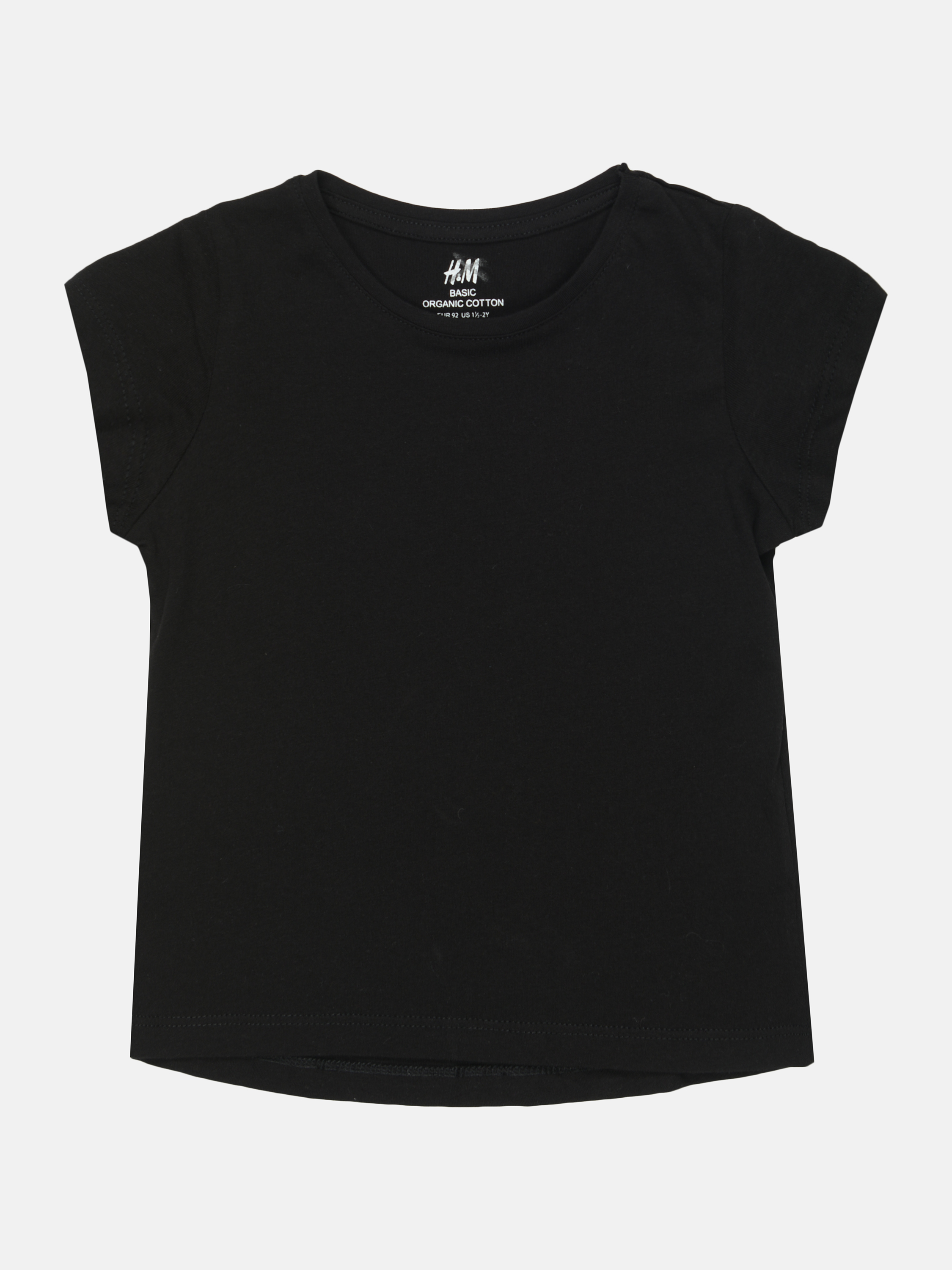 

Футболка H&M 402-8130511 122-128 см Черная