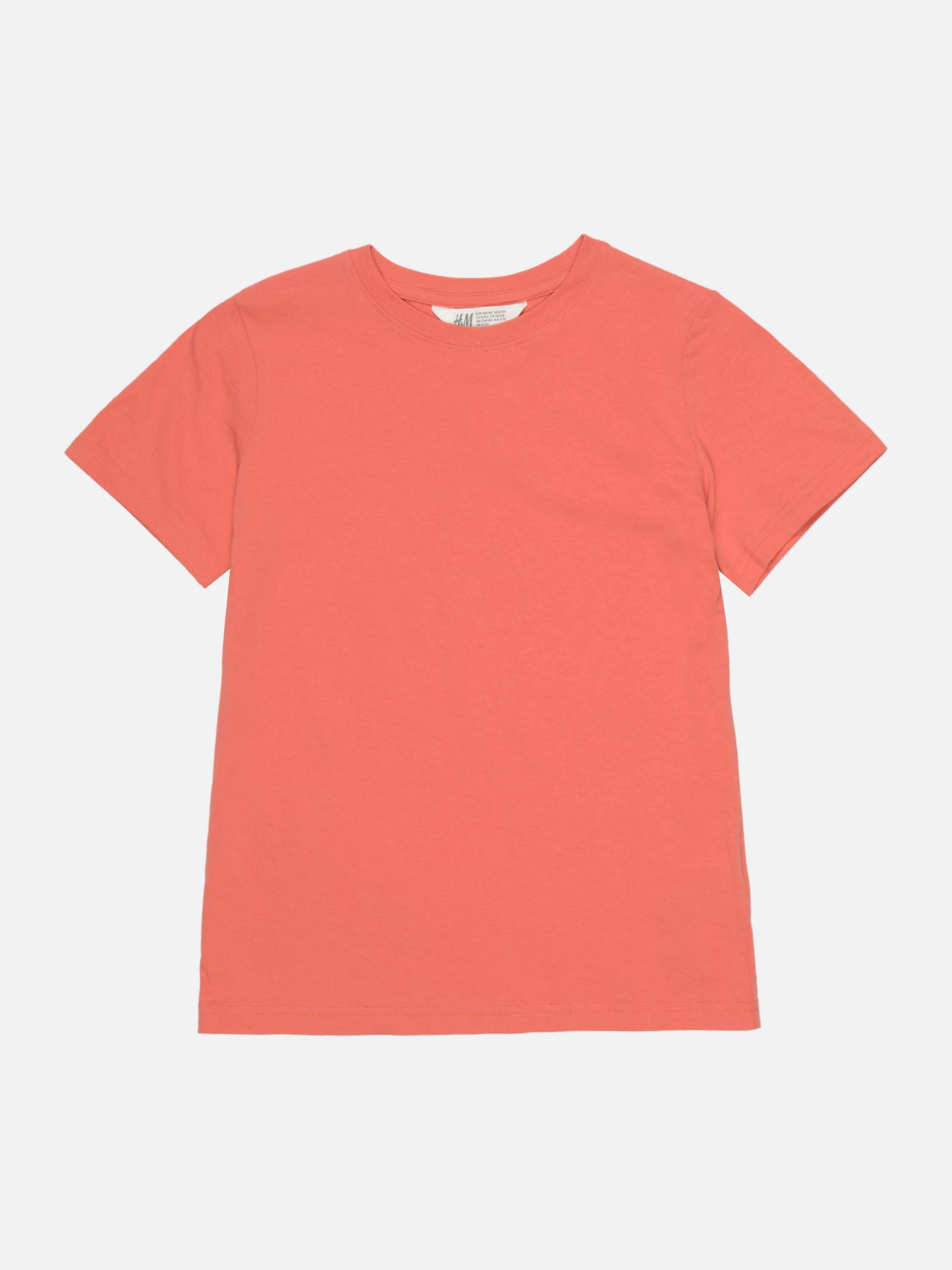 

Футболка H&M 2302-86694512 134-140 см Коралловая