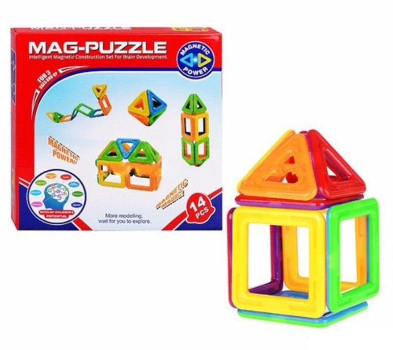 

Магнитный конструктор 3-D Магнитные блоки 20 деталей (32847772)