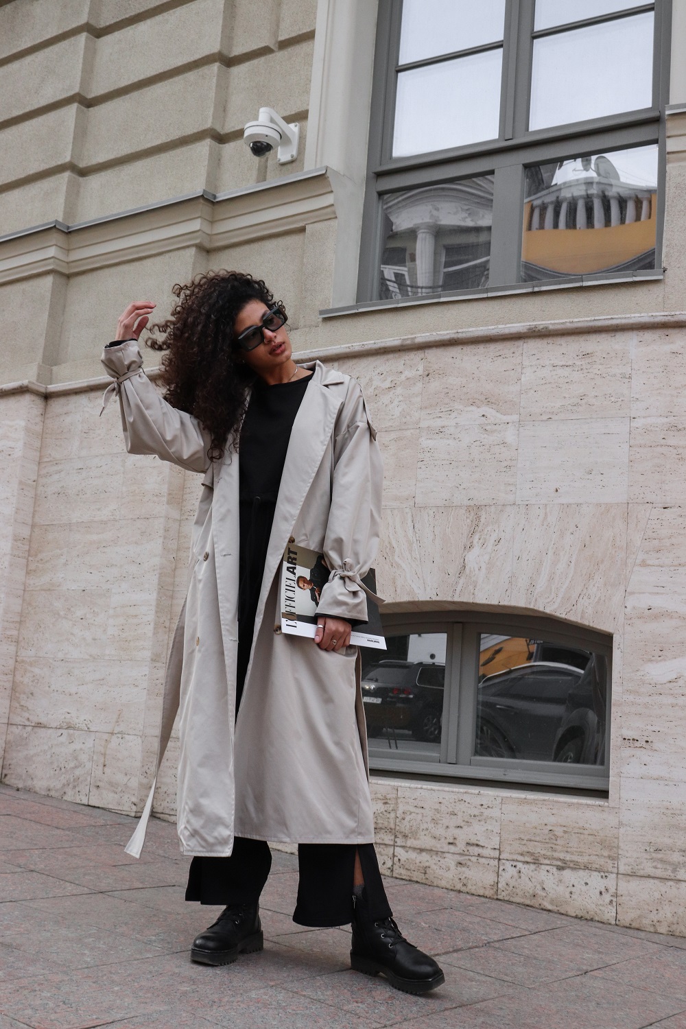 

Тренч "Nude" SKRIPKA M/L бежевый S408