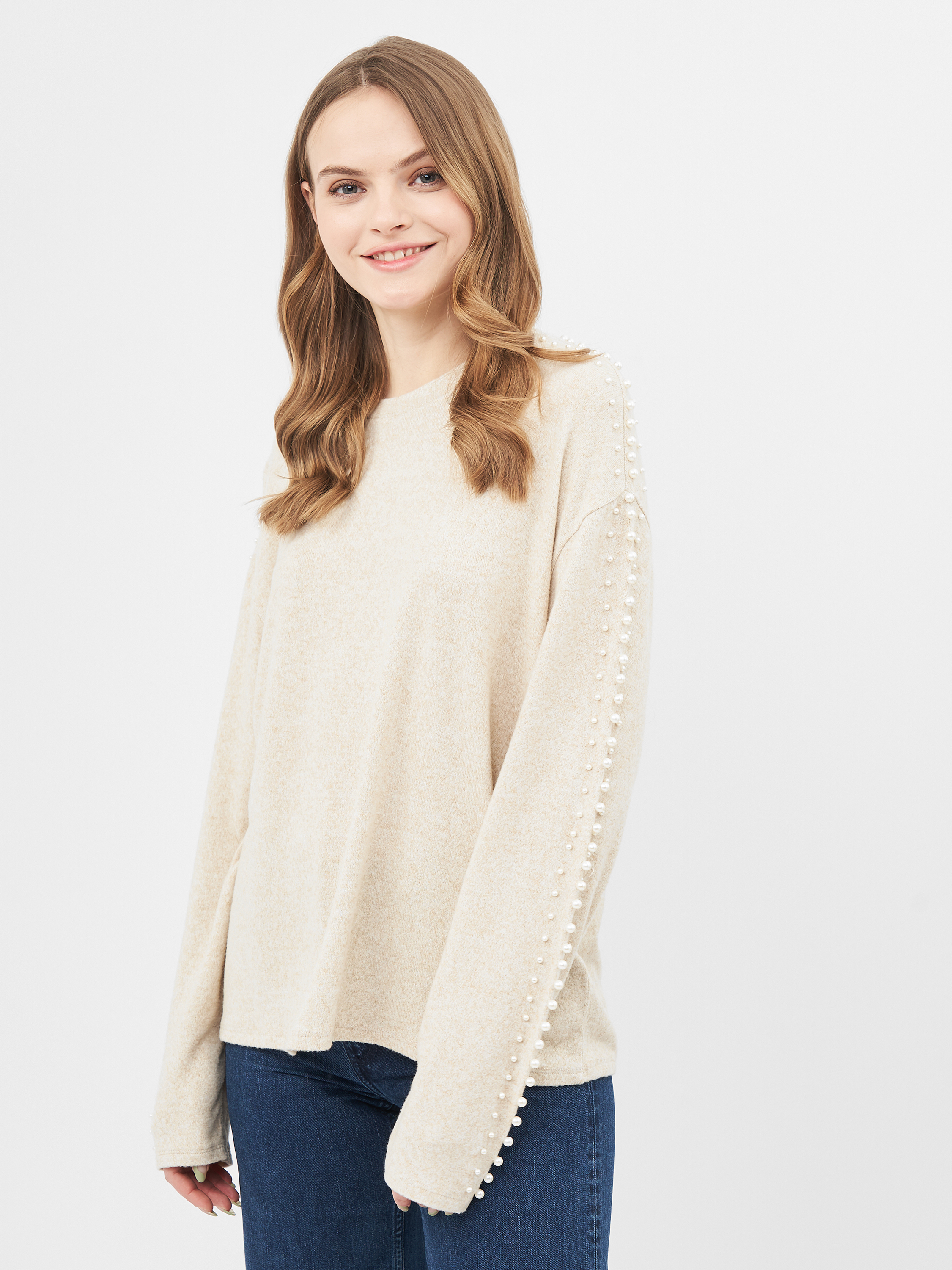 

Джемпер H&M KK1744407 S Молочный
