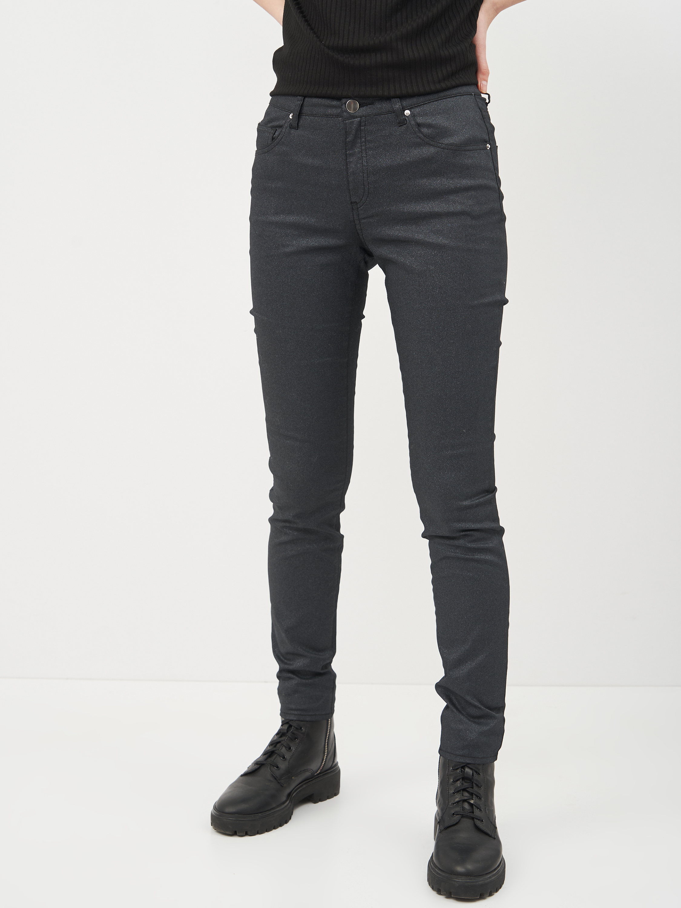 

Брюки H&M KK5880023 38 Темно-серые