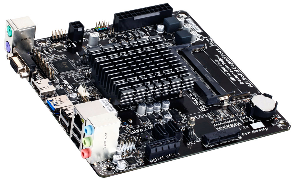 

Материнская плата Gigabyte GA-J1800N-D2H Mini ITX