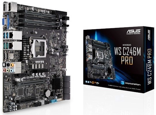 

Материнcкая плата ASUS WS_C246M_PRO