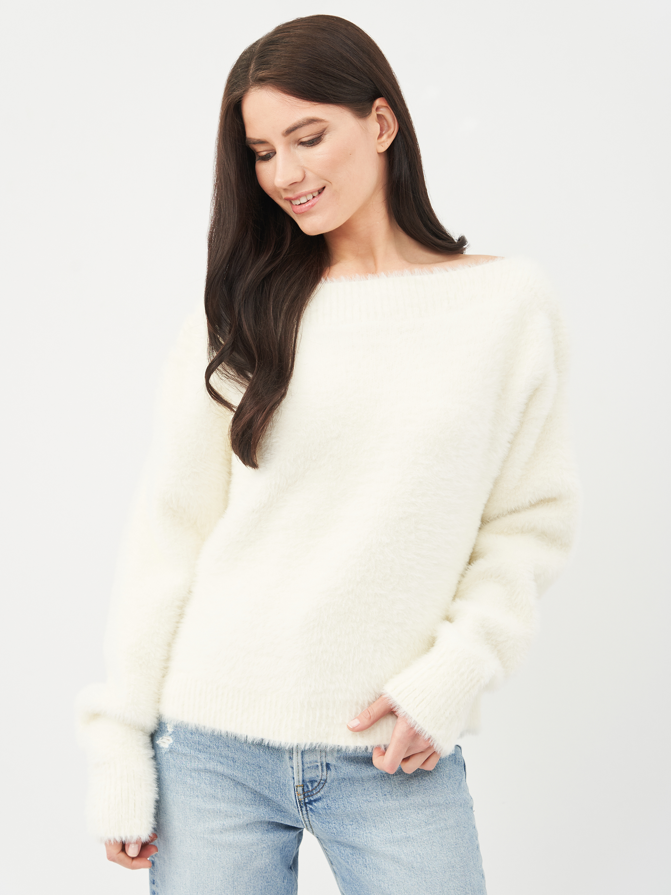 

Джемпер H&M KK0125467 S Белый