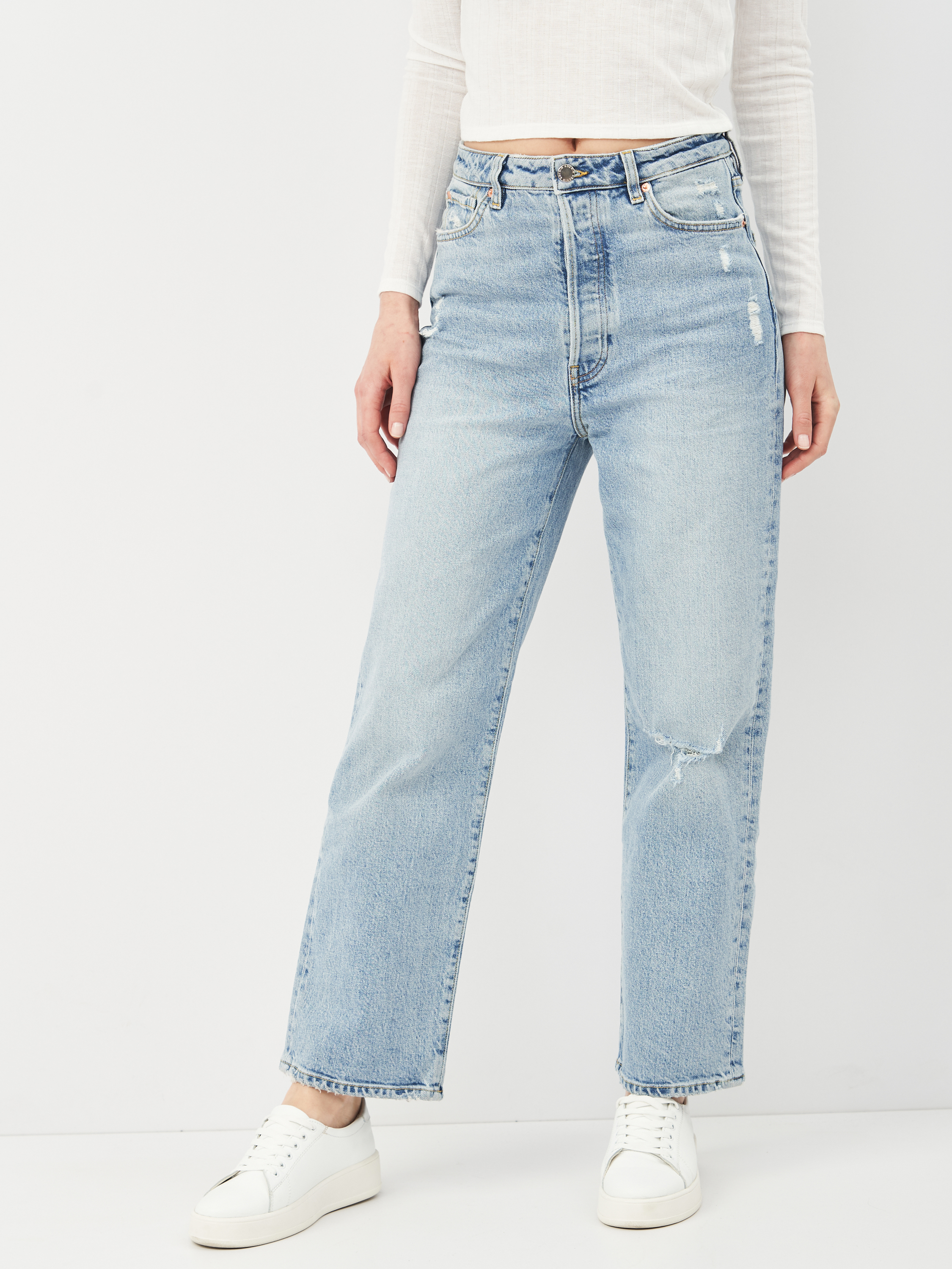 

Джинсы H&M KK8122070 38 Голубые