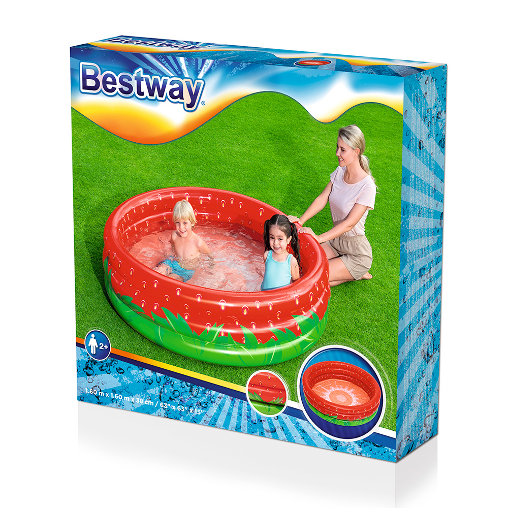 

Бассейн детский Bestway Клубника 51145 390 л