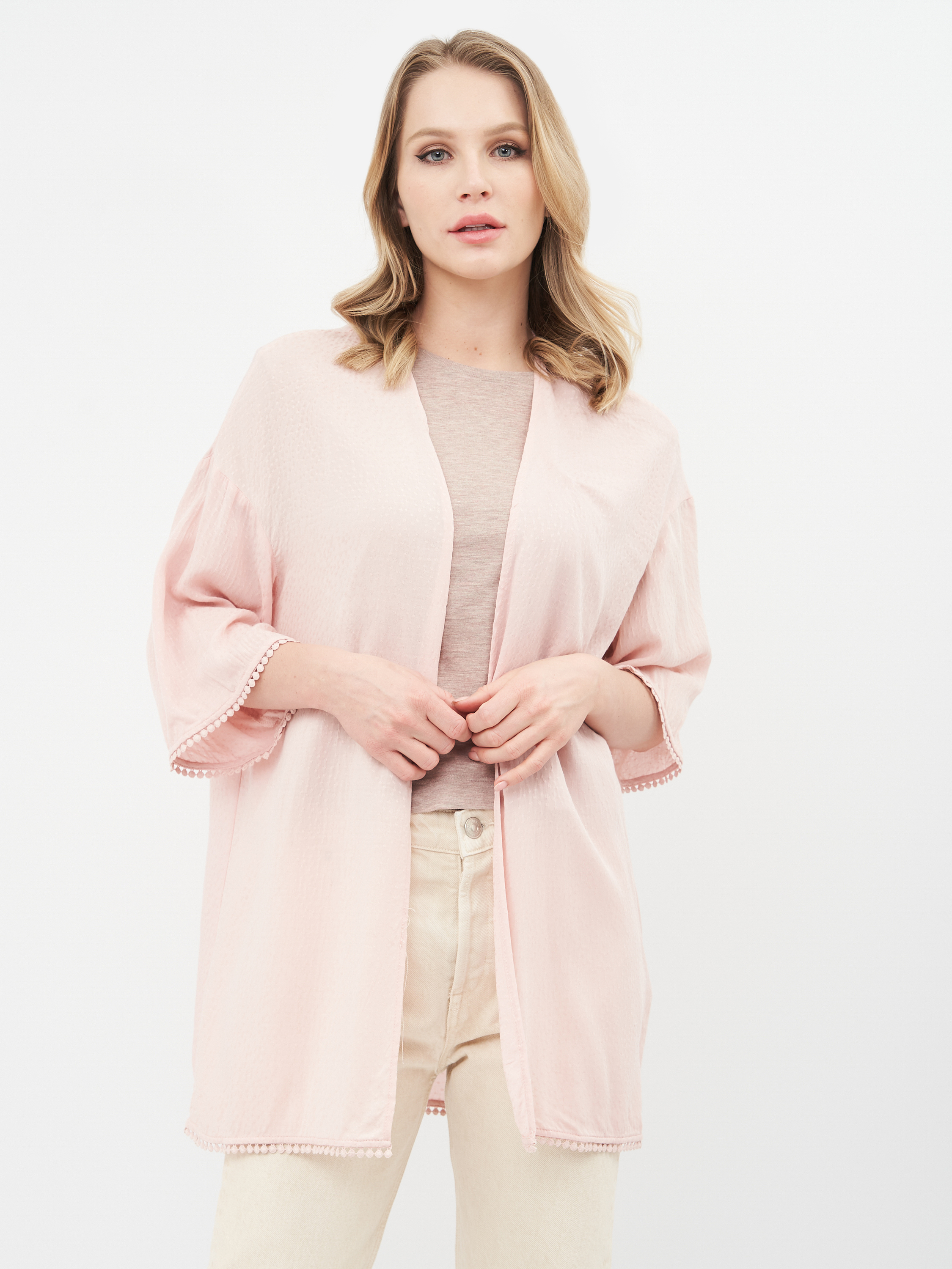 

Жакет H&M KK7017929 S Светло-розовый