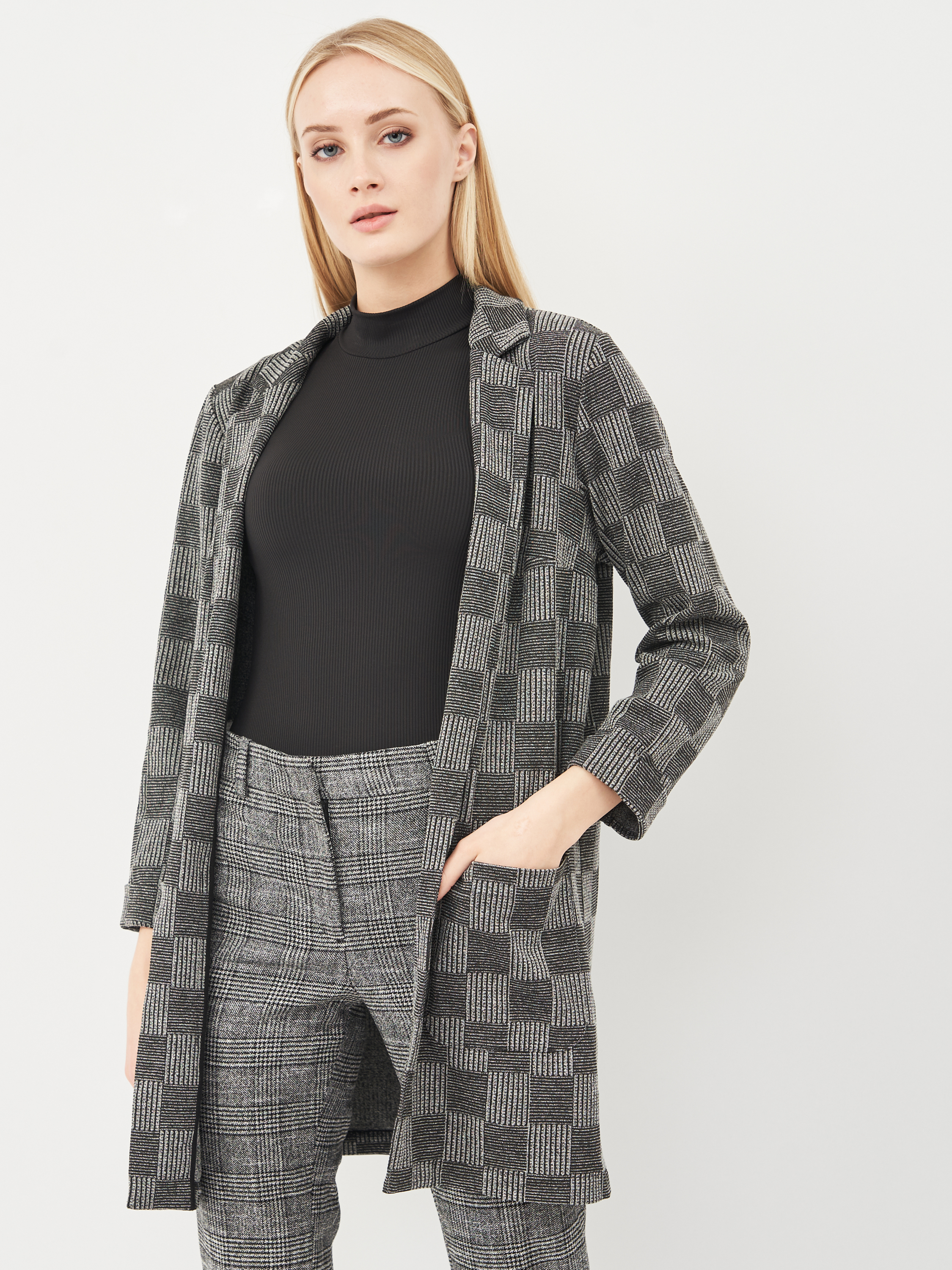 

Кардиган H&M KK0312564 38 Серый