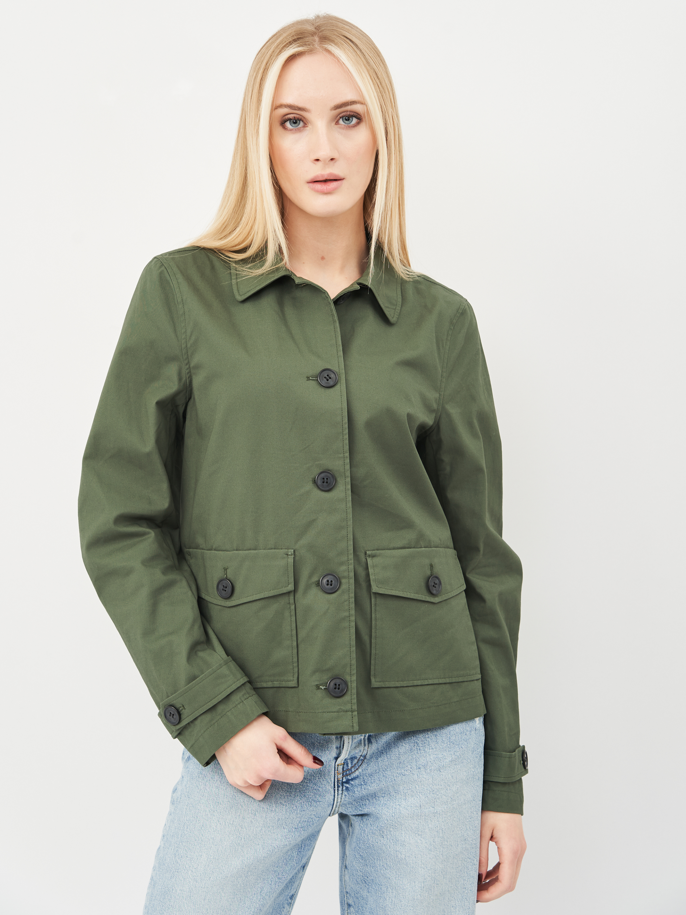 

Куртка H&M KK5596210 38 Зеленая