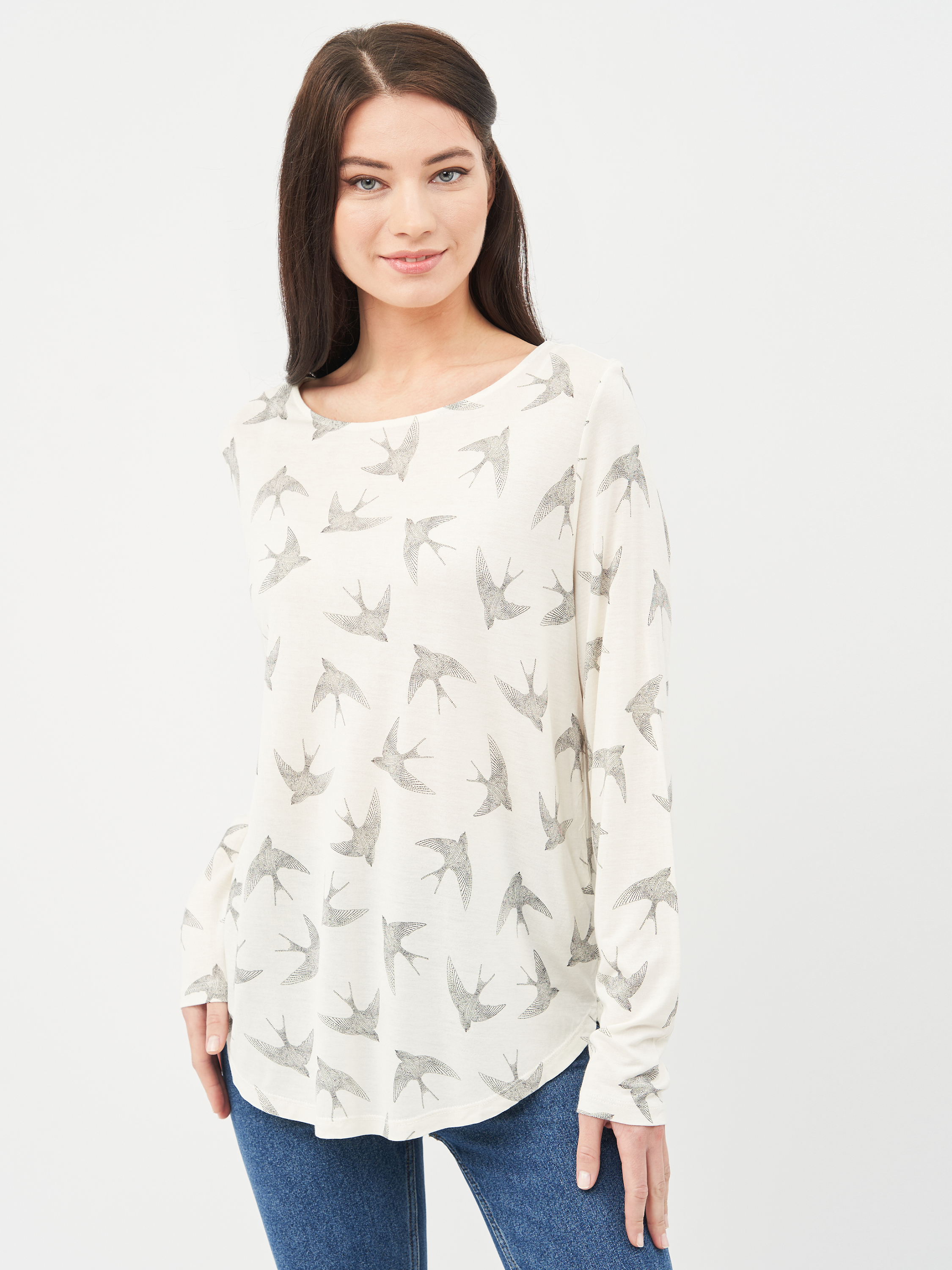 

Лонгслив H&M KK3561814 L Молочный