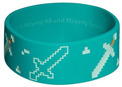 

Браслет JINX Minecraft Explorer Rubber Bracelet One Size