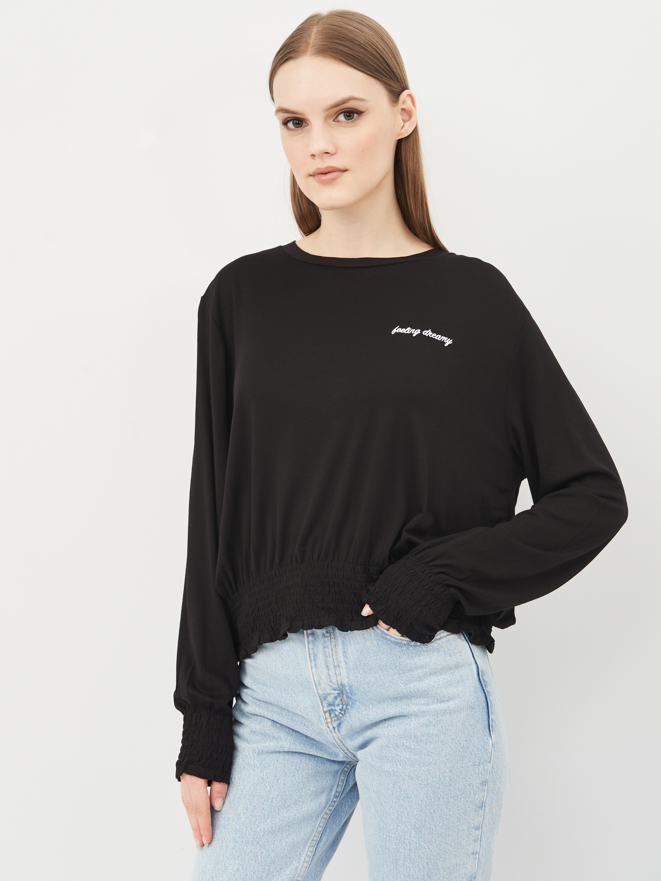 

Свитшот Monki KK5443896 M Черный
