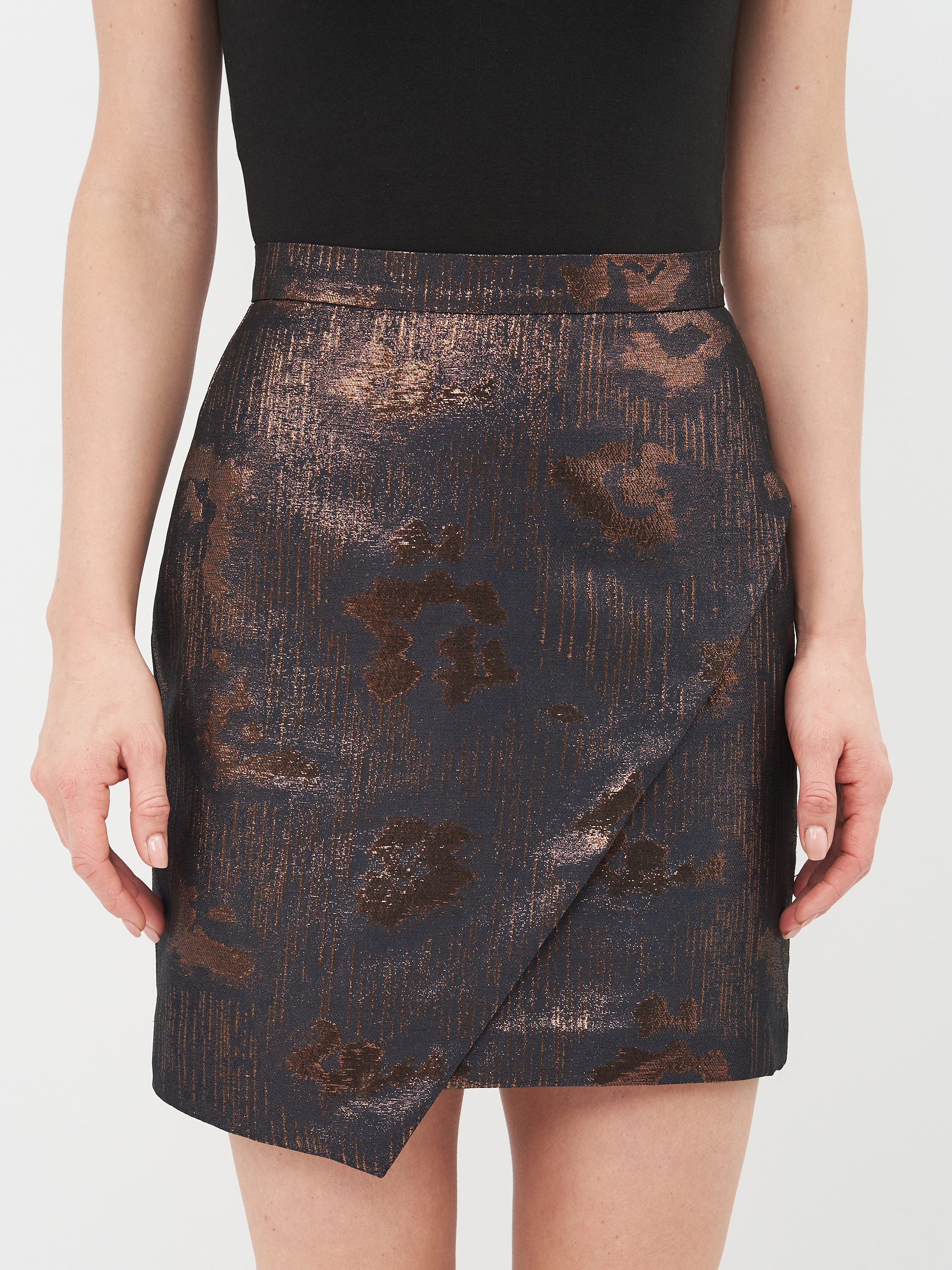 

Юбка H&M KK8522220 34 Золотистая