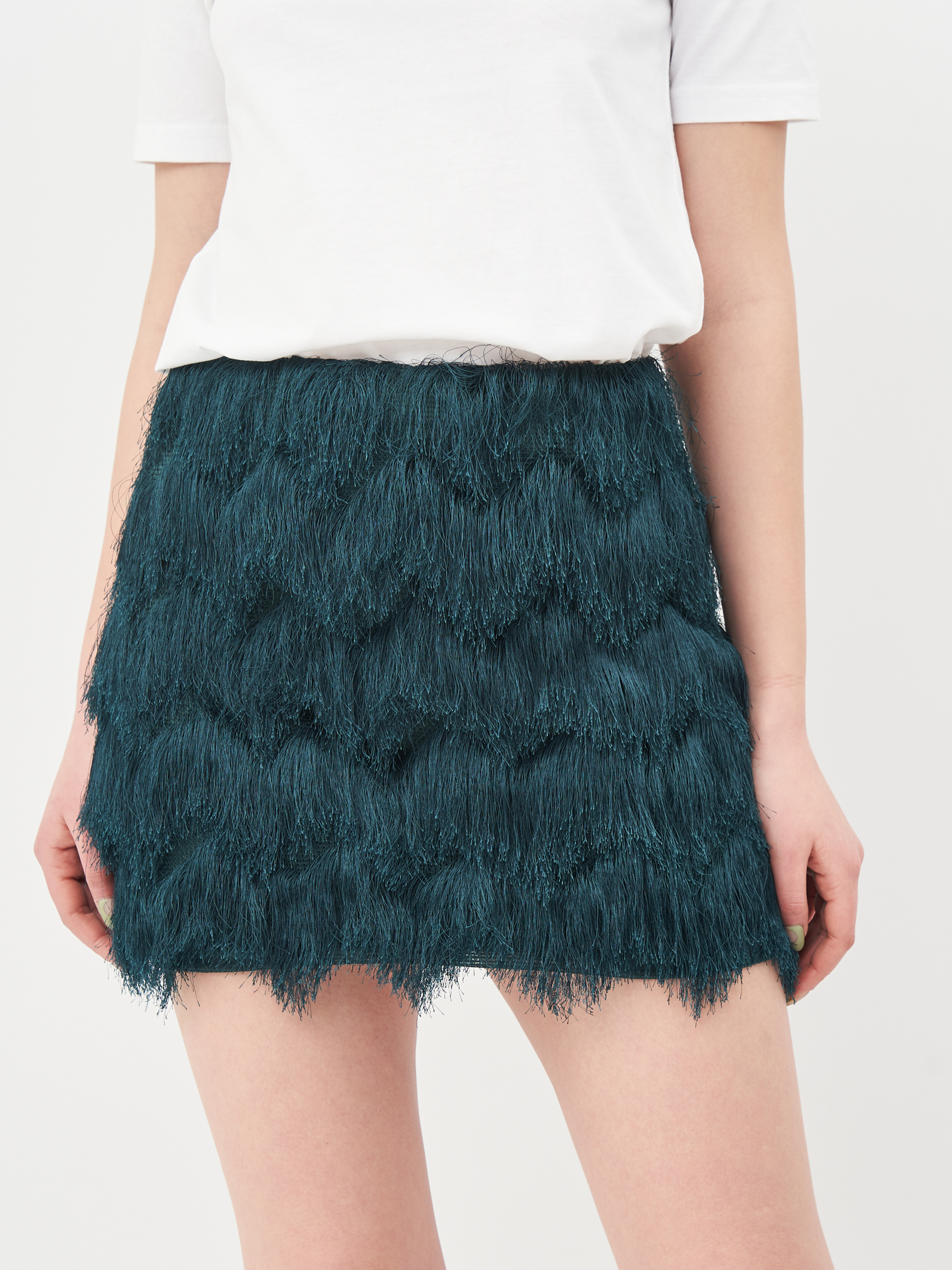 

Юбка H&M KK4570180 S Изумрудная