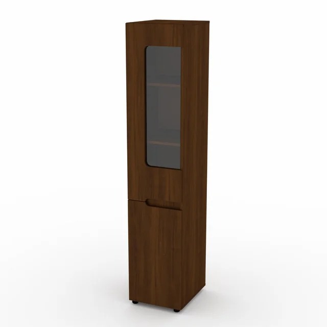 

Шкаф-24 книжный МС П МДФ Компанит Орех экко