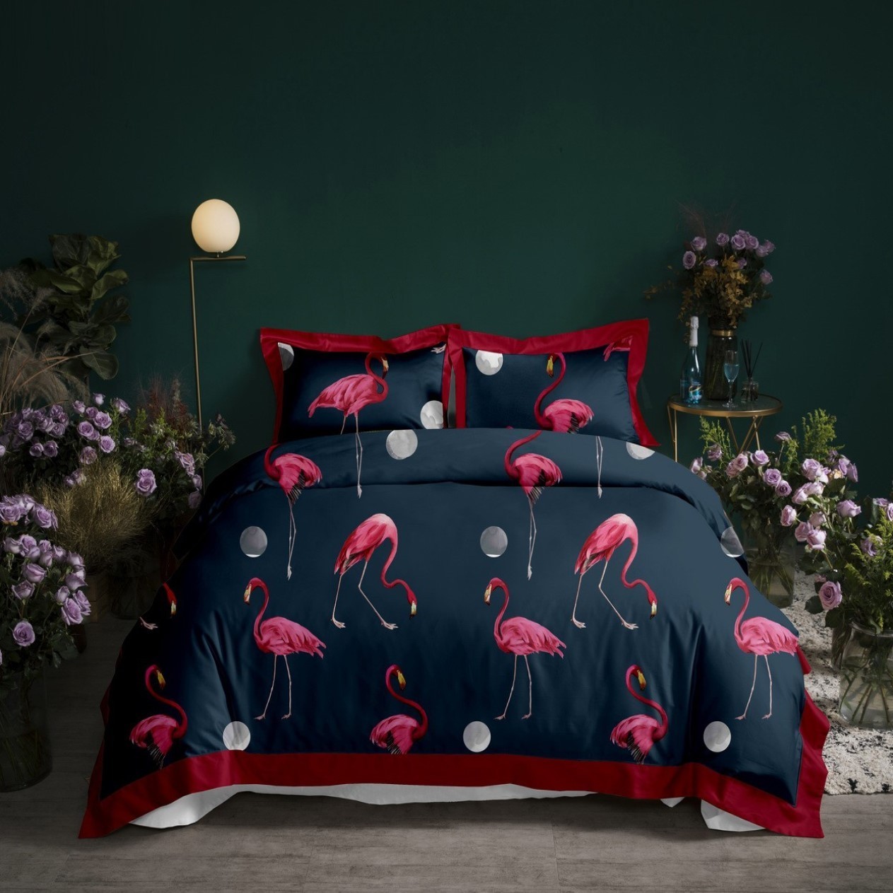 

Покрывало Pretty Фламинго стеганное полисатин 200х220