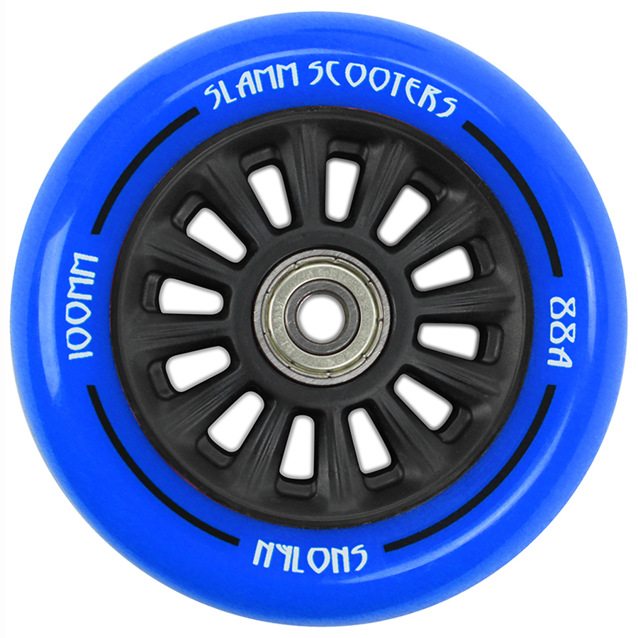 

Колесо для трюковых самокатов Slamm Ny-Core Blue 100 мм (SL509-BL)