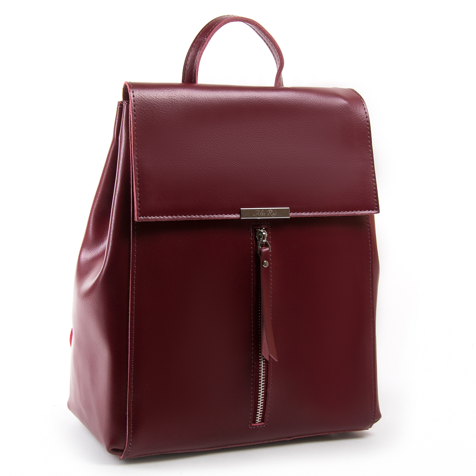

Сумка Женская Рюкзак кожа ALEX RAI 03-01 373 light-red