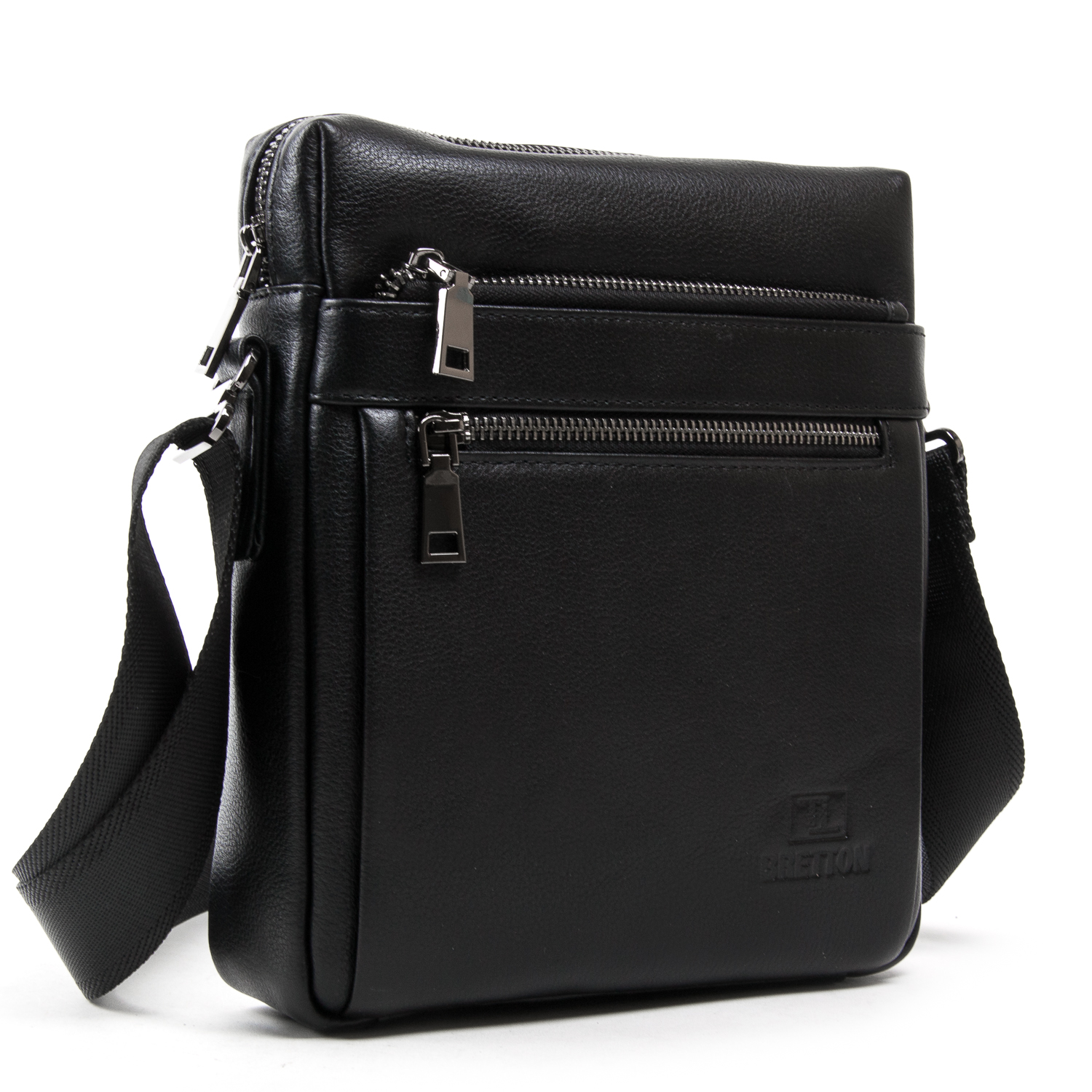 

Сумка Мужская Планшет кожаный BRETTON BE N3687-4 black