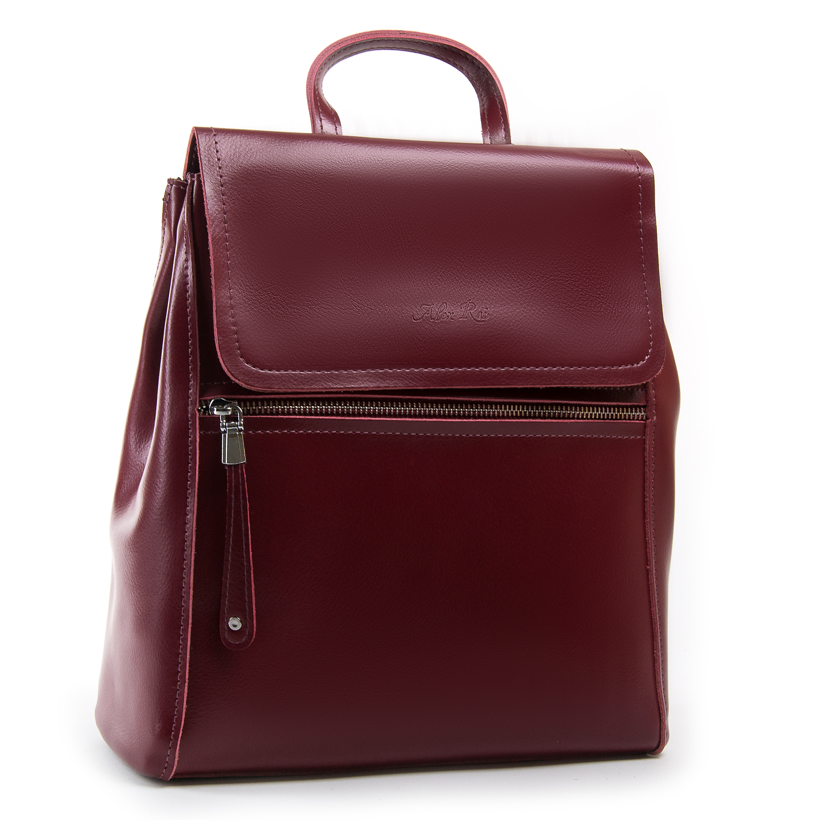 

Сумка Женская Рюкзак кожа ALEX RAI 03-01 1005 light-red