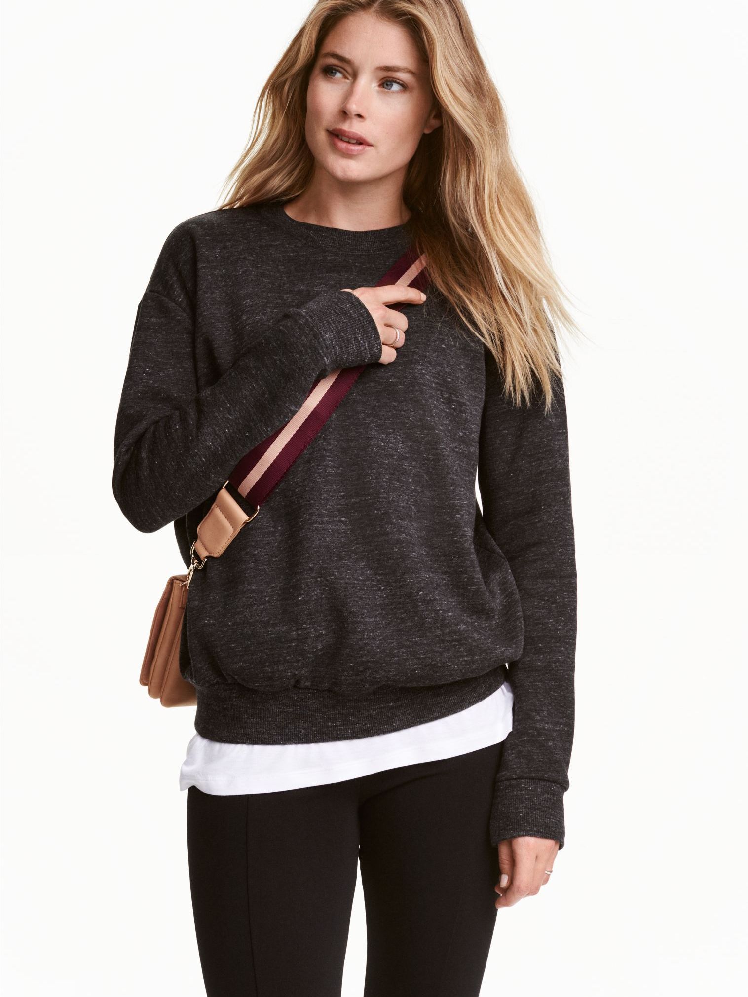 

Свитшот H&M 3164714dm XS Темно-серый
