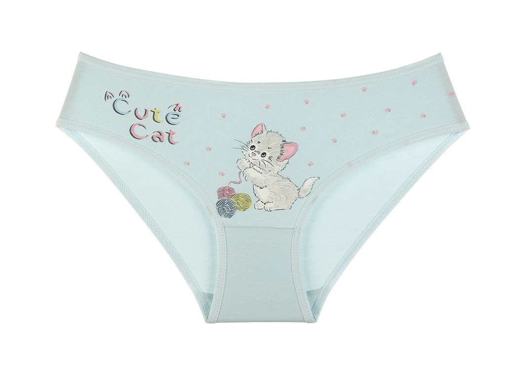

Набор 5 шт трусики на девочку 98-104см Cute cat 4171 YM Donella Разноцветный принт