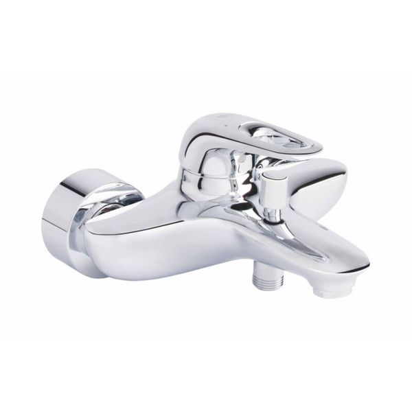 

Кран для ванны одновентильный с коротким изливом GROHE хром EUROSTYLE латунь 33591003