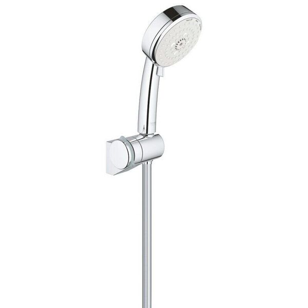 

Комплект для душа (шланг, ручная лейка и держатель) GROHE хром TEMPESTA COSMOPOLITAN 27584002