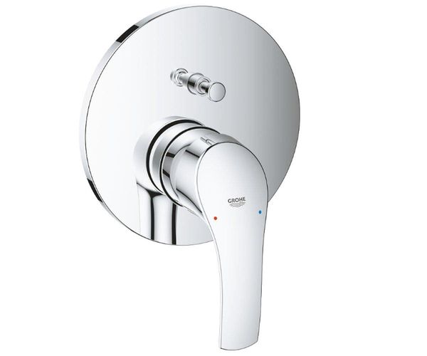 

Cмеситель встроенный GROHE хром EUROSMART латунь 24043002
