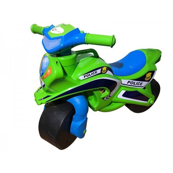

Детский музыкальный беговел DOLONI TOYS Active Baby Police 0139/52 двухколесный