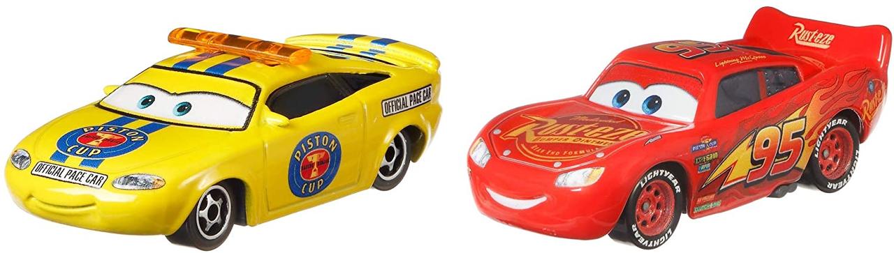 

Disney/Pixar Тачки 3: Чарли Чекер и Молния Мак Куин GKB73 (Charlie Checker and Lightning McQueen) от Mattel