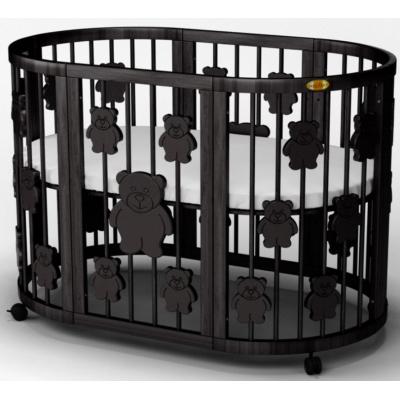 

Кроватка Ingvart SMART BED OVAL с мишками венге (2361401)