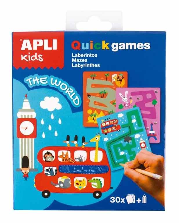 

Набор быстрых настольных игр ApliKids АплиКидс Мир (8410782152330)