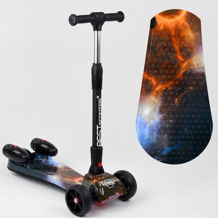 

Детский самокат с турбинами и паром Best Scooter Maxi с музыкальными эффектами и подсветкой (65884)