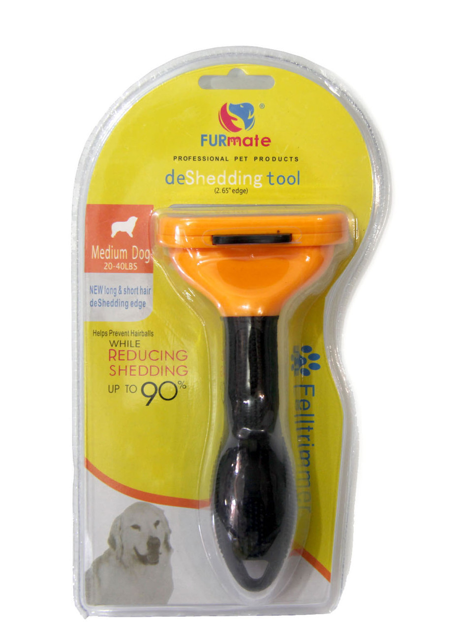 

Фурминатор для кошек и собак 6.5см deShedding tool