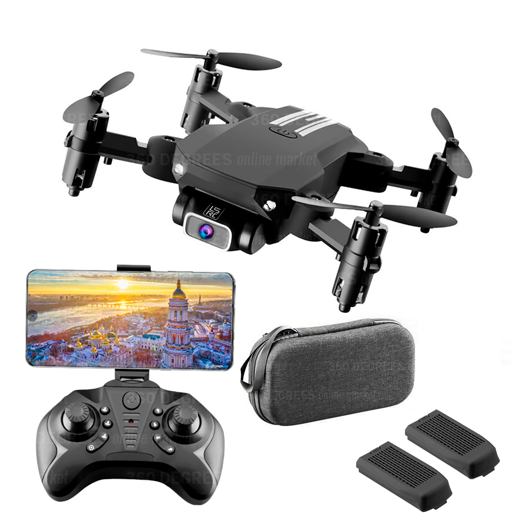 

Квадрокоптер Blitz LSRC LS-MINI 1080р + аккумулятор кейс Черный