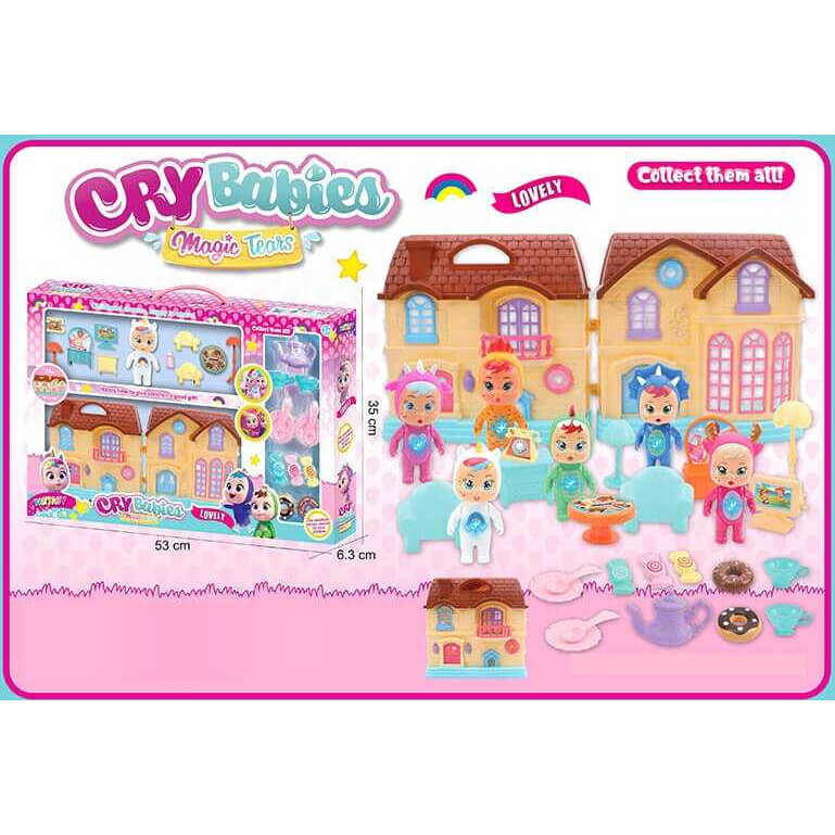 

Игровой складной домик с мебелью «Cry Babies» 5585D-6 A-Toys (5585D-6)