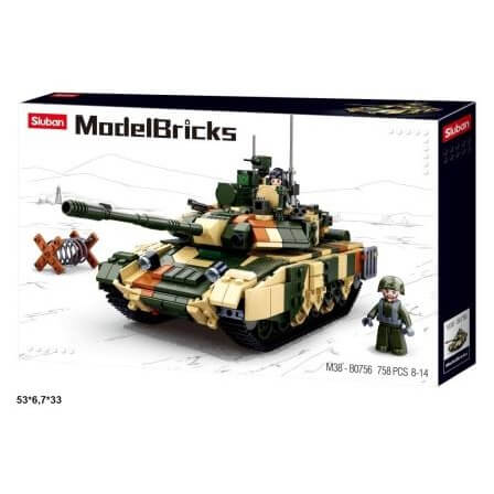 

Конструктор Sluban M38-B0756 «Model Bricks Танк» 758 деталей Sluban (M38-B0756)