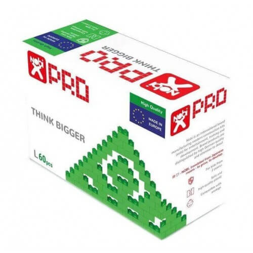 

Конструктор NOBI «Pro L 60» зеленый 60 дет 10-22-60-003 Nobi (10.22.60.003)