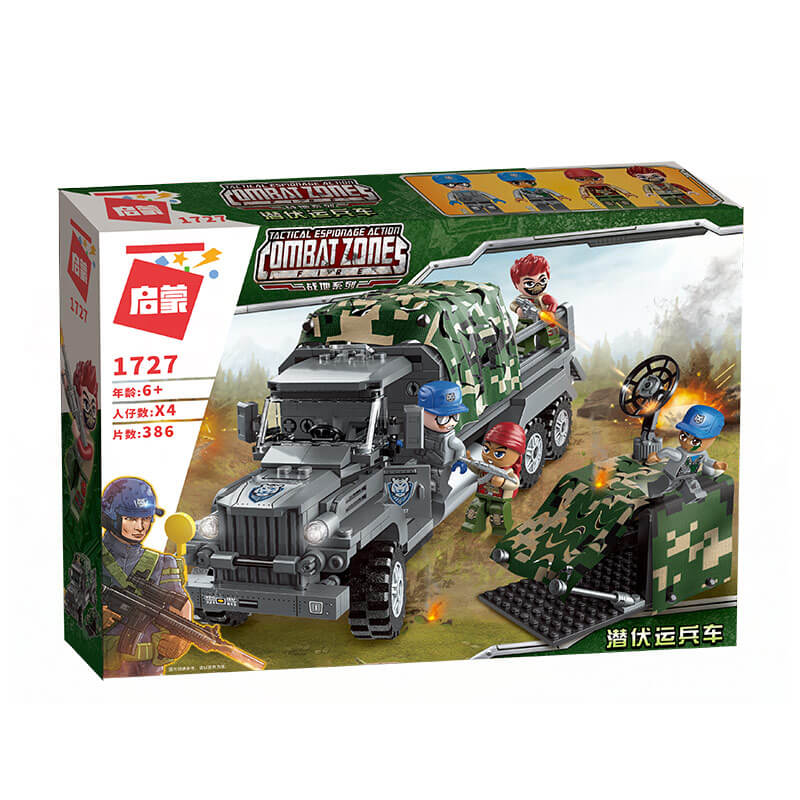 

Конструктор Qman «Combat Zone» 386 деталей Qman (1727)