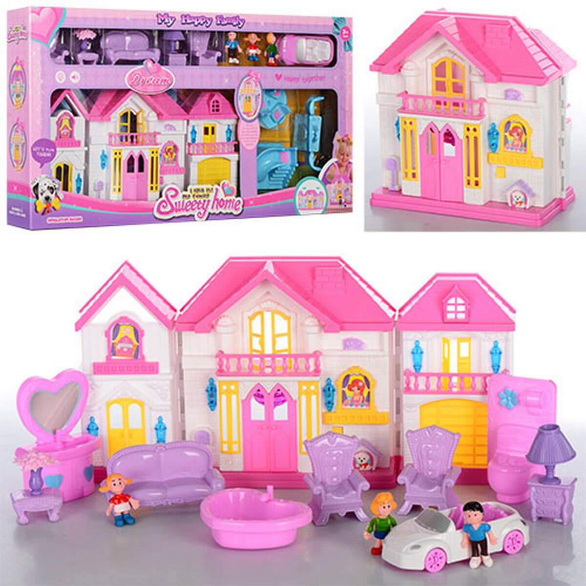 

Домик с мебелью «My Happy Family» A-Toys (WD-922C-D)