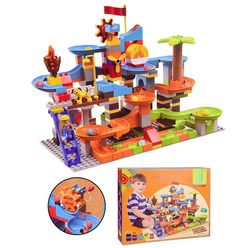 

Конструктор блочный 2866B 200 деталей A-Toys (2866B)
